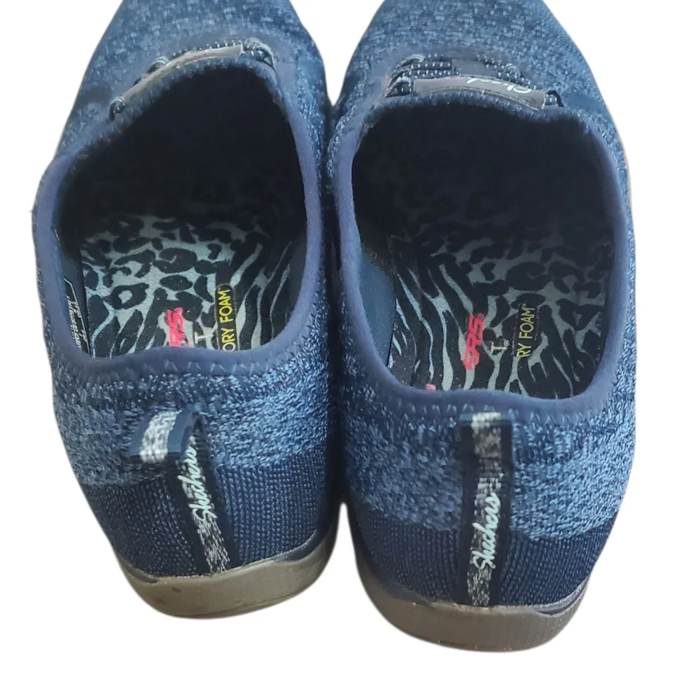 Sketchers Slip-ins: Brilliance - Night Shift Navy Blue Size 9 - Picture 3 of 5